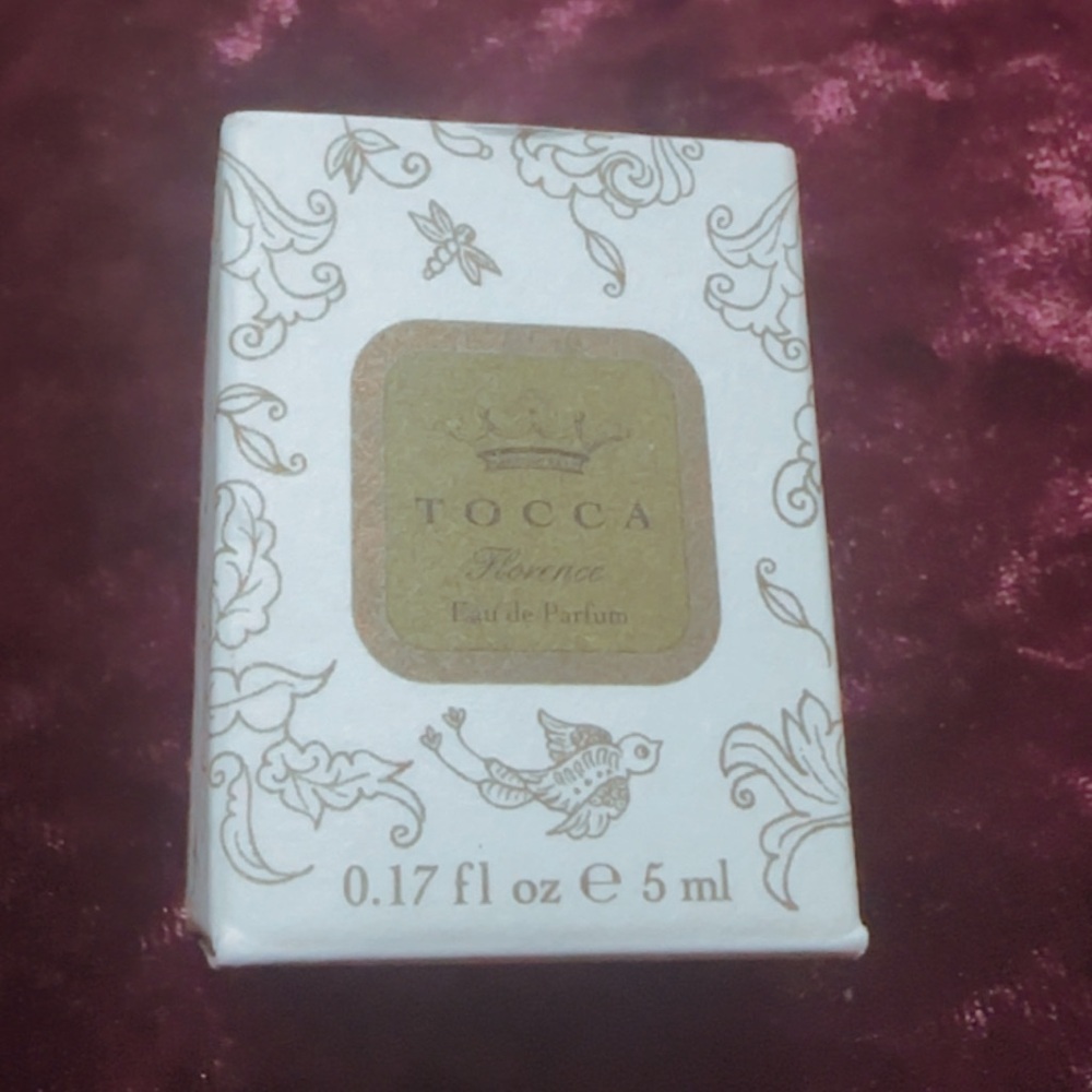 Tocca Florence Eau de Parfum 5ml Box with Gold Accents